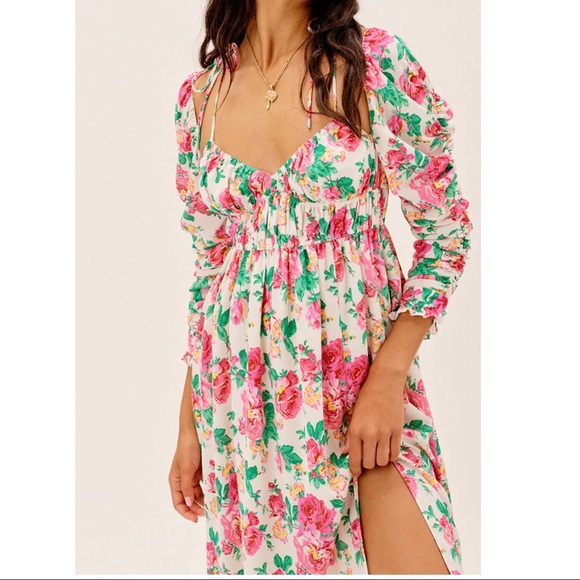 For Love And Lemons Dresses & Skirts - NWT For Love and Lemons Becca Midi Dress XS